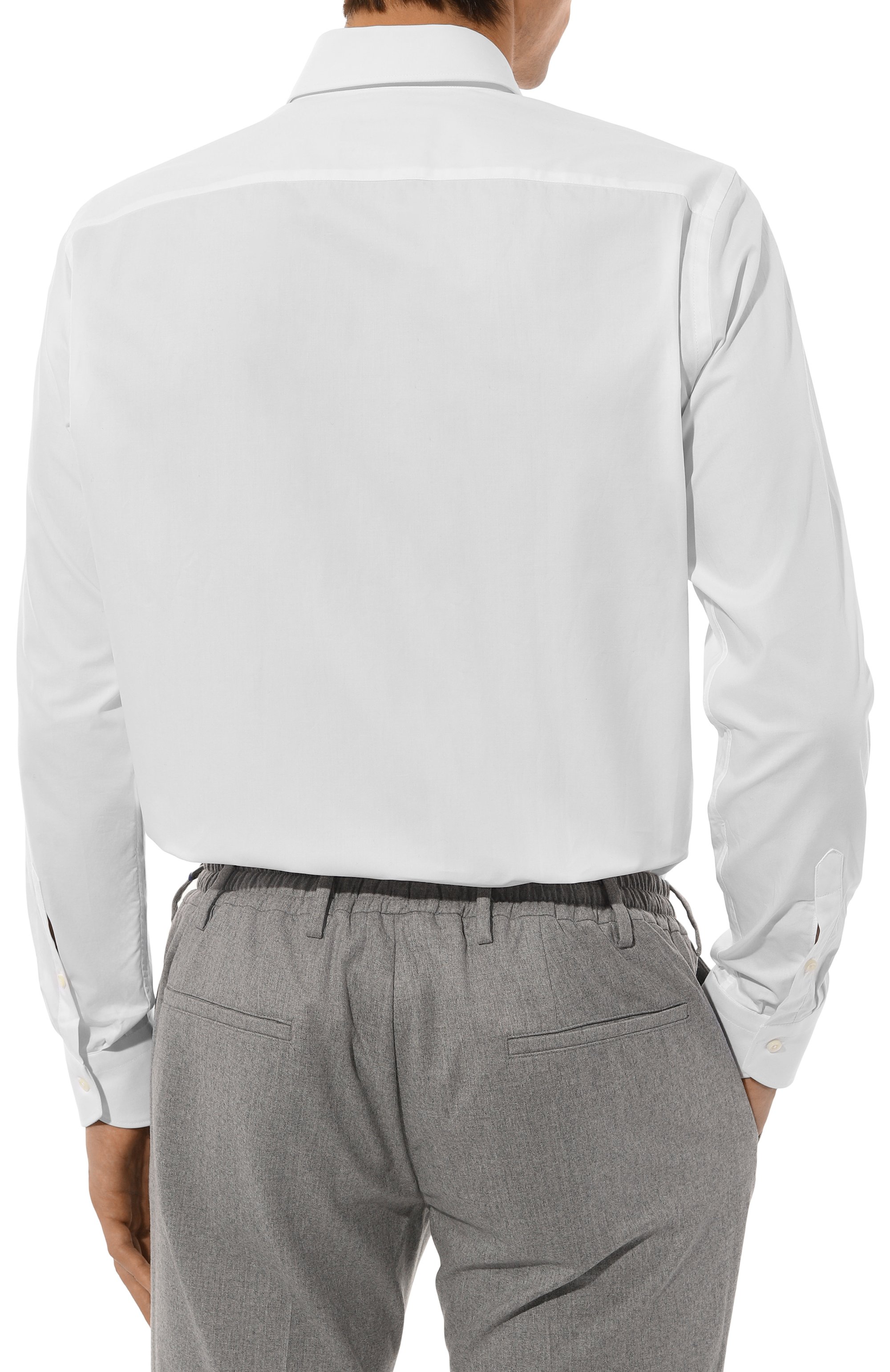 Хлопковая сорочка CANALI, арт. NCL7098/GR03299, фото 4