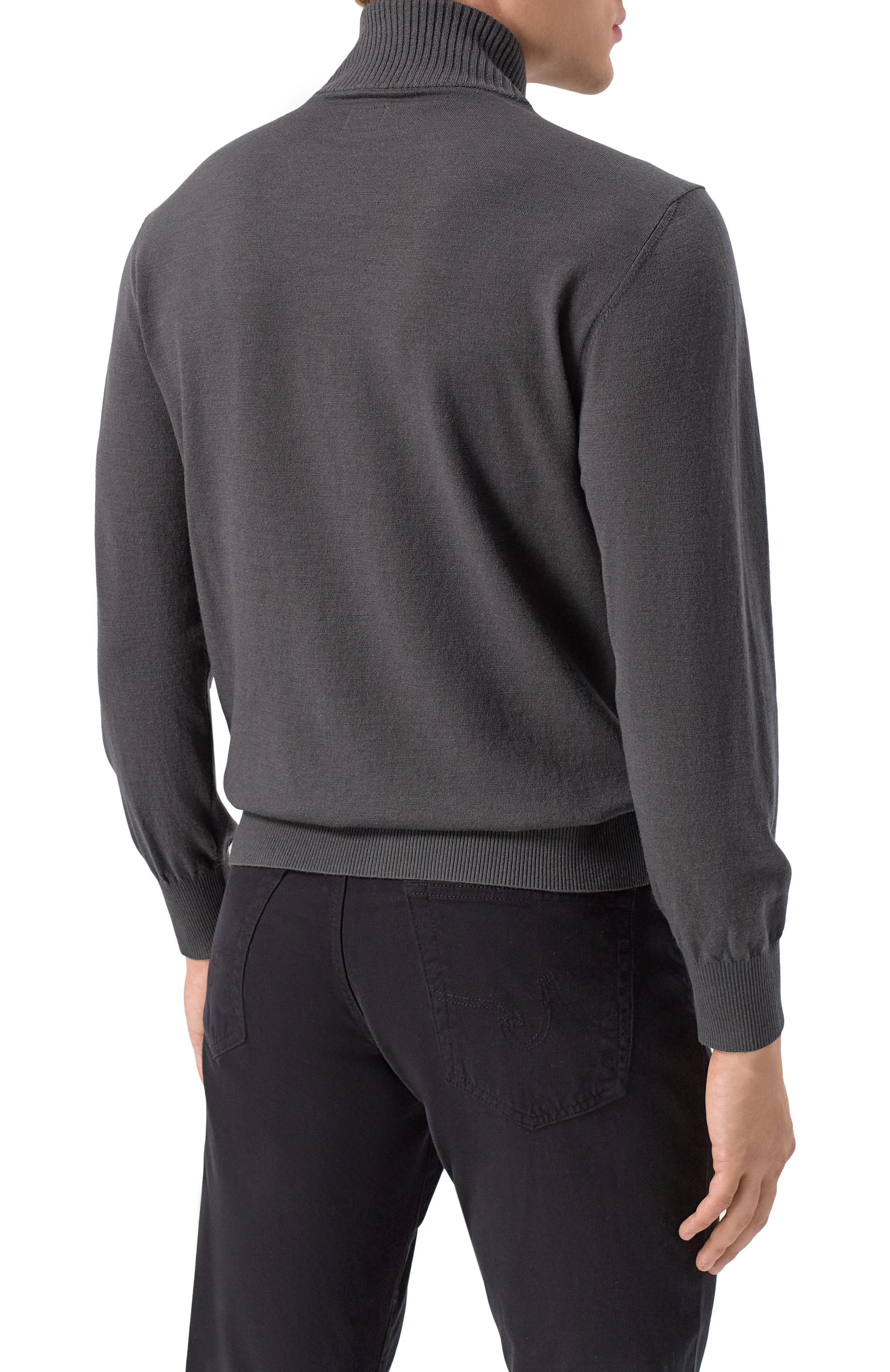 Шерстяной джемпер C.P. COMPANY темно-серого цвета по цене 31400 руб., арт. 19CMKN036A005528A, фото 4 Шерстяной джемпер C.P. COMPANY, арт. 19CMKN036A005528A, фото 4