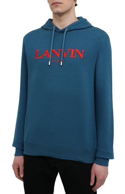 Хлопковое худи LANVIN, арт. RM-H00004-J008-E21, фото 3