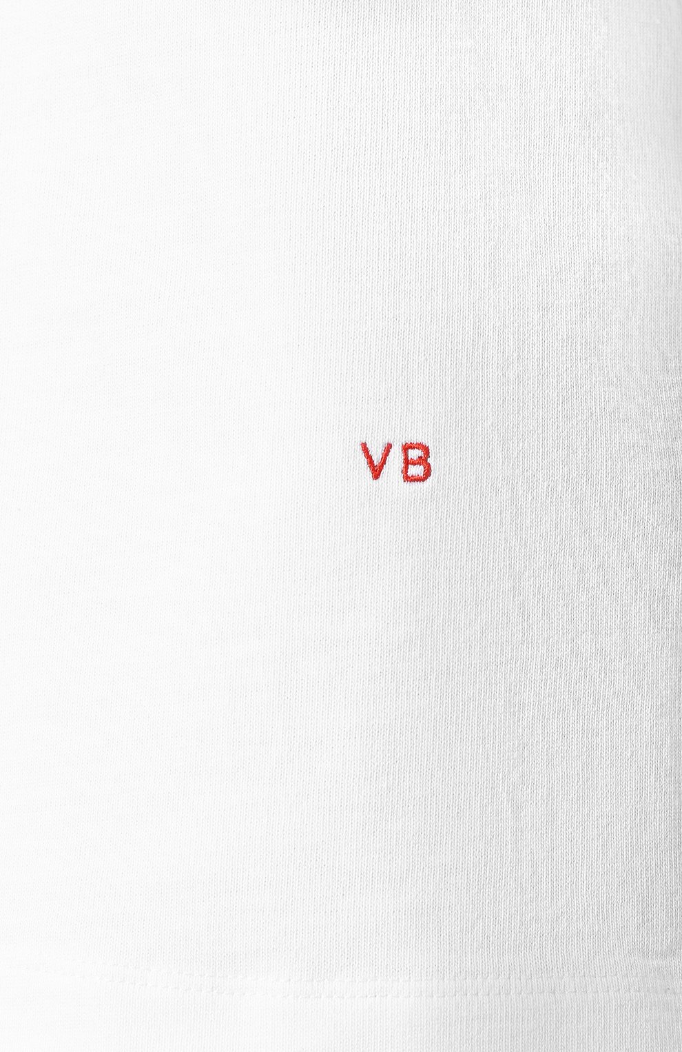 Хлопковая футболка VICTORIA BECKHAM, арт. TP JRS 1813 MSS19 HEAVY WEIGHT JERSEY, фото 5