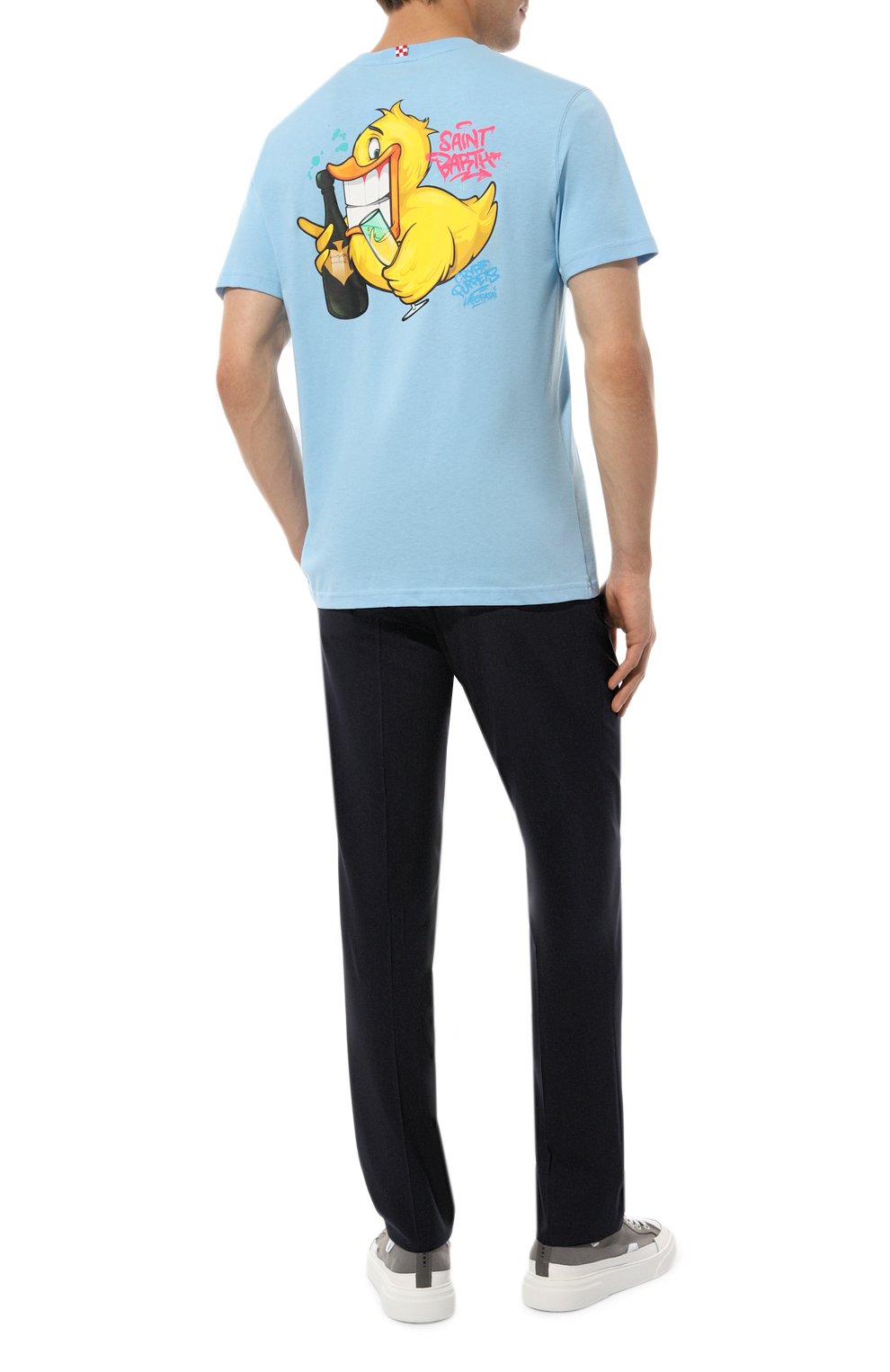 Хлопковая футболка MC2 SAINT BARTH, арт. STBM/P0RT0FIN0/06499D, фото 2