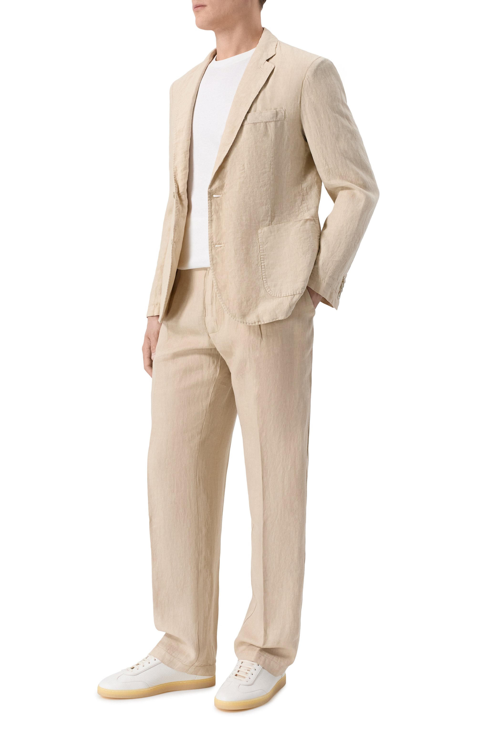 Льняной пиджак 120% LINO, арт. 33ALIM8918/0253/000, фото 2