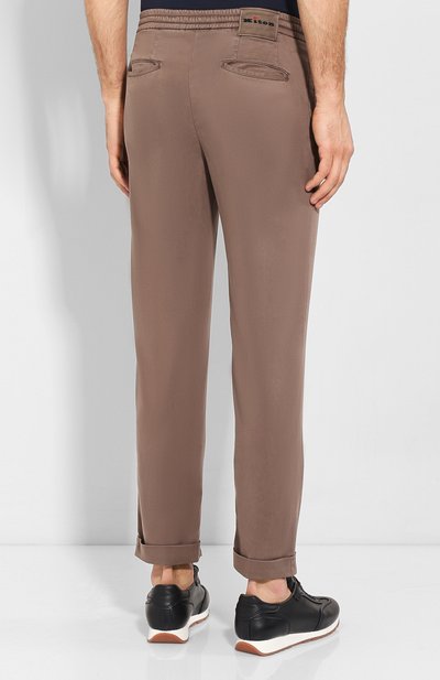 Льняные брюки KITON, арт. UFPLACJ07S40, фото 4