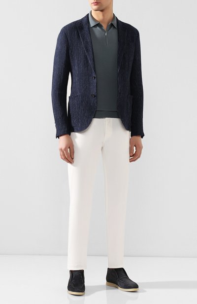 Замшевые ботинки ANDREA VENTURA FIRENZE, арт. AQUARIVA PANAREA/CACHEMIRE/AQ-CRYSTAL, фото 2