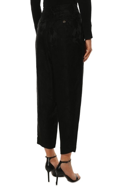 Брюки из вискозы Uma Wang S2 M UP3007 Чёрный  S2 M UP3007 Фото 4