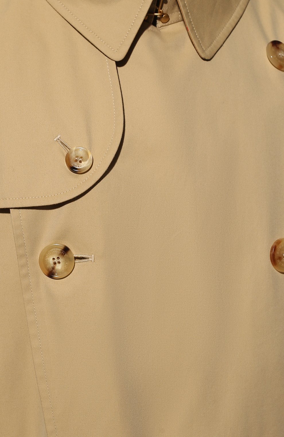 Хлопковый тренч chelsea BURBERRY бежевого цвета по цене 236500 руб., арт. 4073492, фото 5 Хлопковый тренч chelsea BURBERRY, арт. 4073492, фото 5