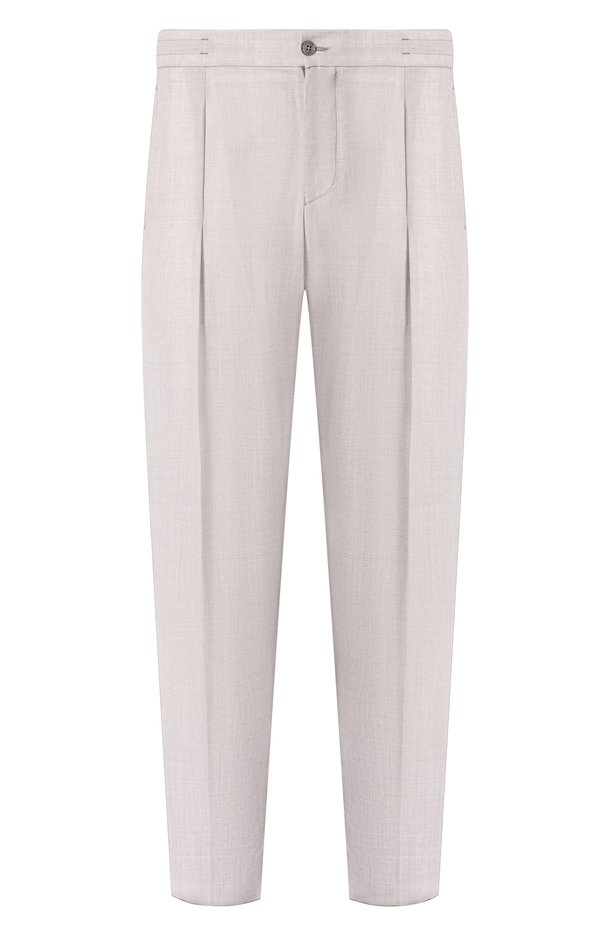 Брюки из шерсти и шелка MARCO PESCAROLO, арт. CHIAIA/5122, фото 1