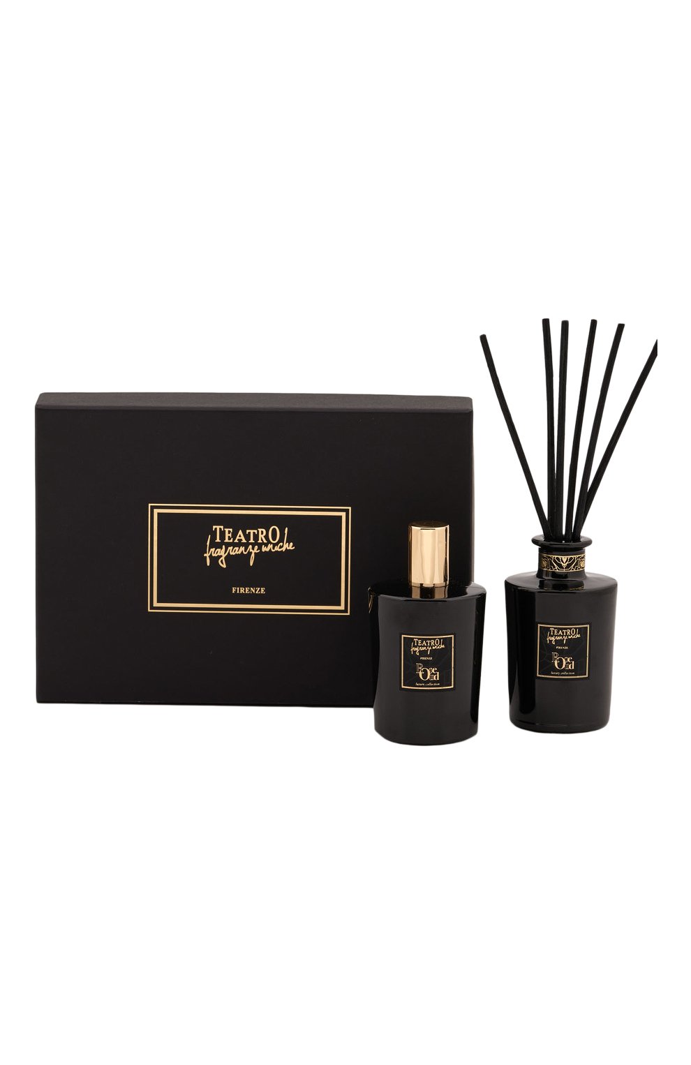 Подарочный набор rose oud luxury collection mini sinfonia диффузор + спрей (100+100ml) TEATRO бесцветного цвета по цене 10000 руб., арт. MINISINFS-ROUTFU, фото 1 Подарочный набор rose oud luxury collection mini sinfonia диффузор + спрей (100+100ml) TEATRO, арт. MINISINFS-ROUTFU, фото 1