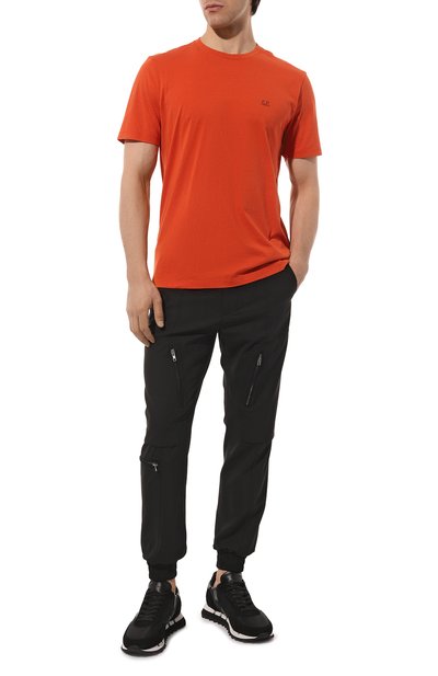 Хлопковая футболка C.P. COMPANY, арт. 14CMTS046A-005100W, фото 2