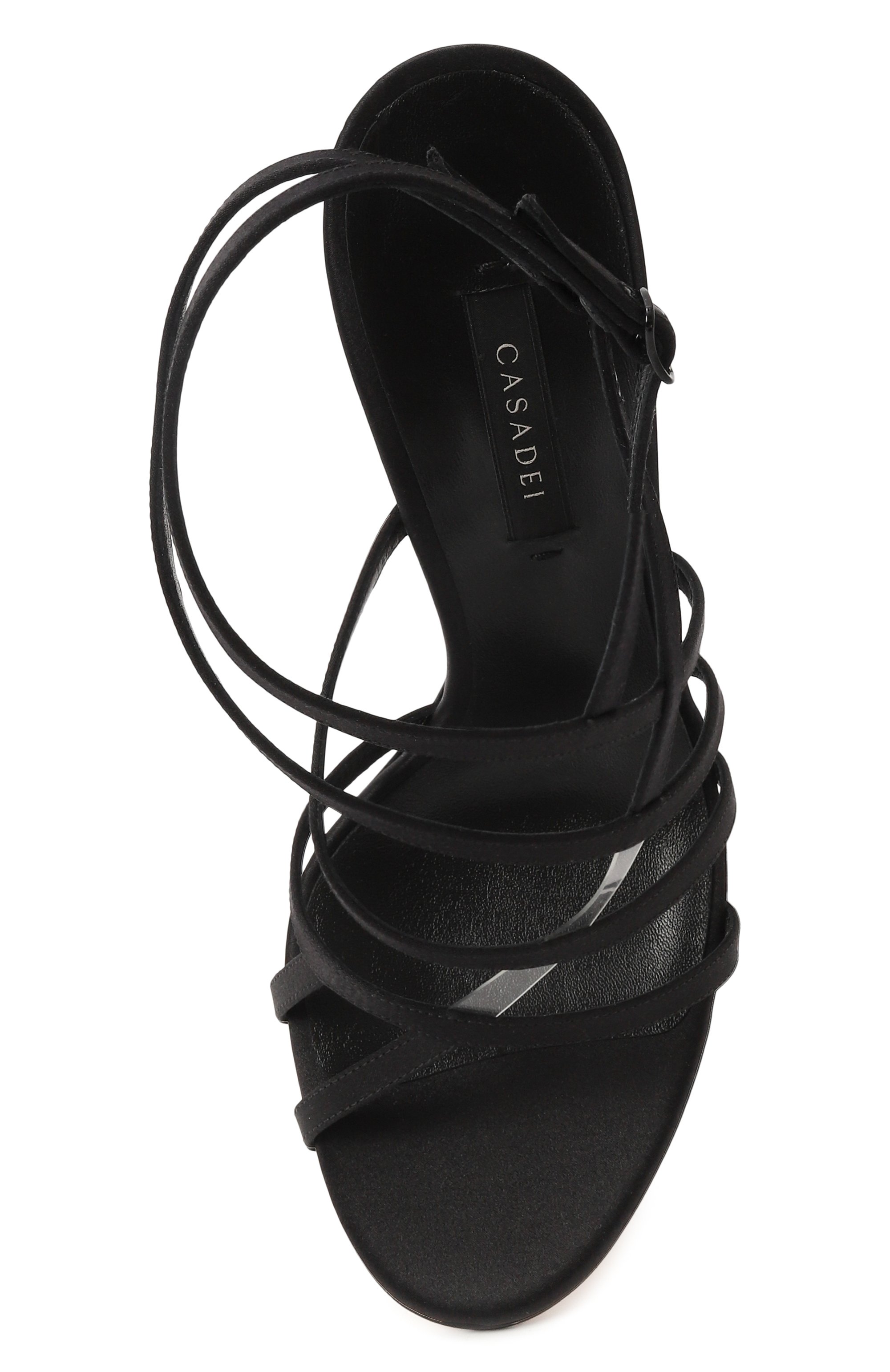 Текстильные босоножки julia cage 100 CASADEI, арт. 1L305J1001/T0506, фото 6