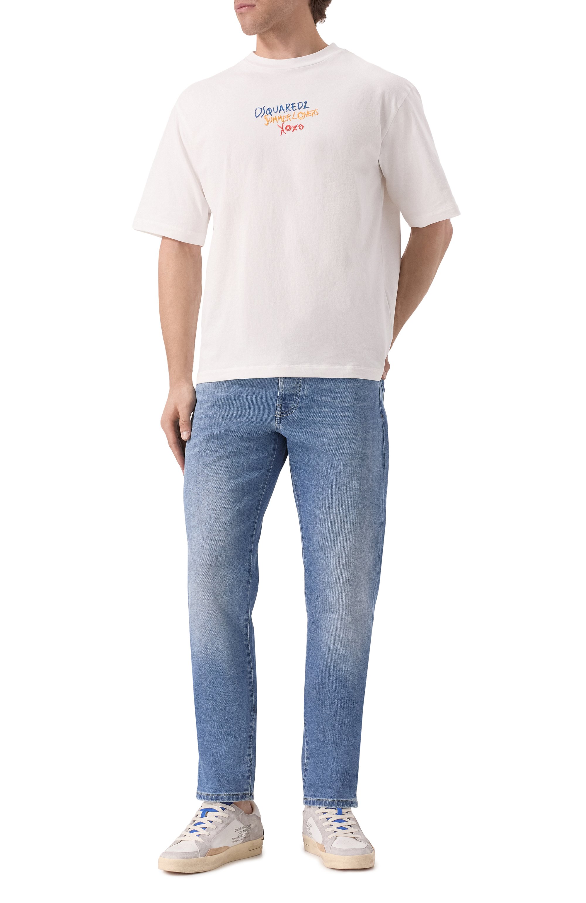 Кожаные кеды sk8 deluxe CRIME LONDON, арт. 14102PP7, фото 2