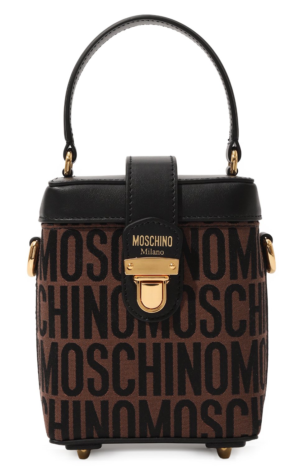 Женская коричневая сумка MOSCHINO купить в интернет-магазине ЦУМ, арт ...