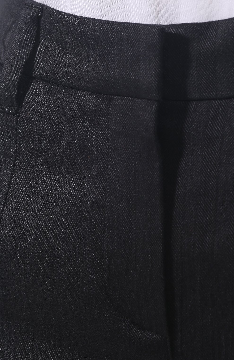 Брюки из смеси хлопка и льна BRUNELLO CUCINELLI, арт. MF578P6968, фото 5