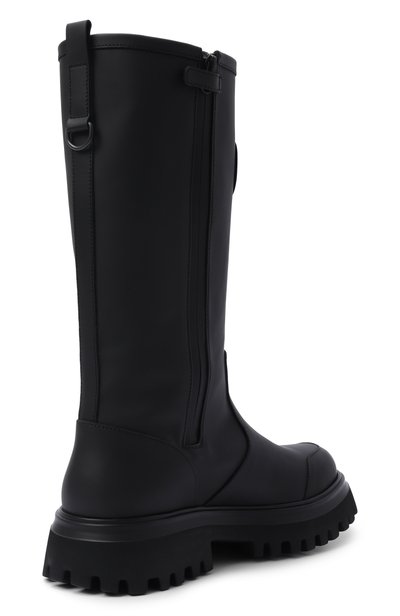 Кожаные сапоги DOLCE & GABBANA, арт. D11436/A3M46_002, фото 3