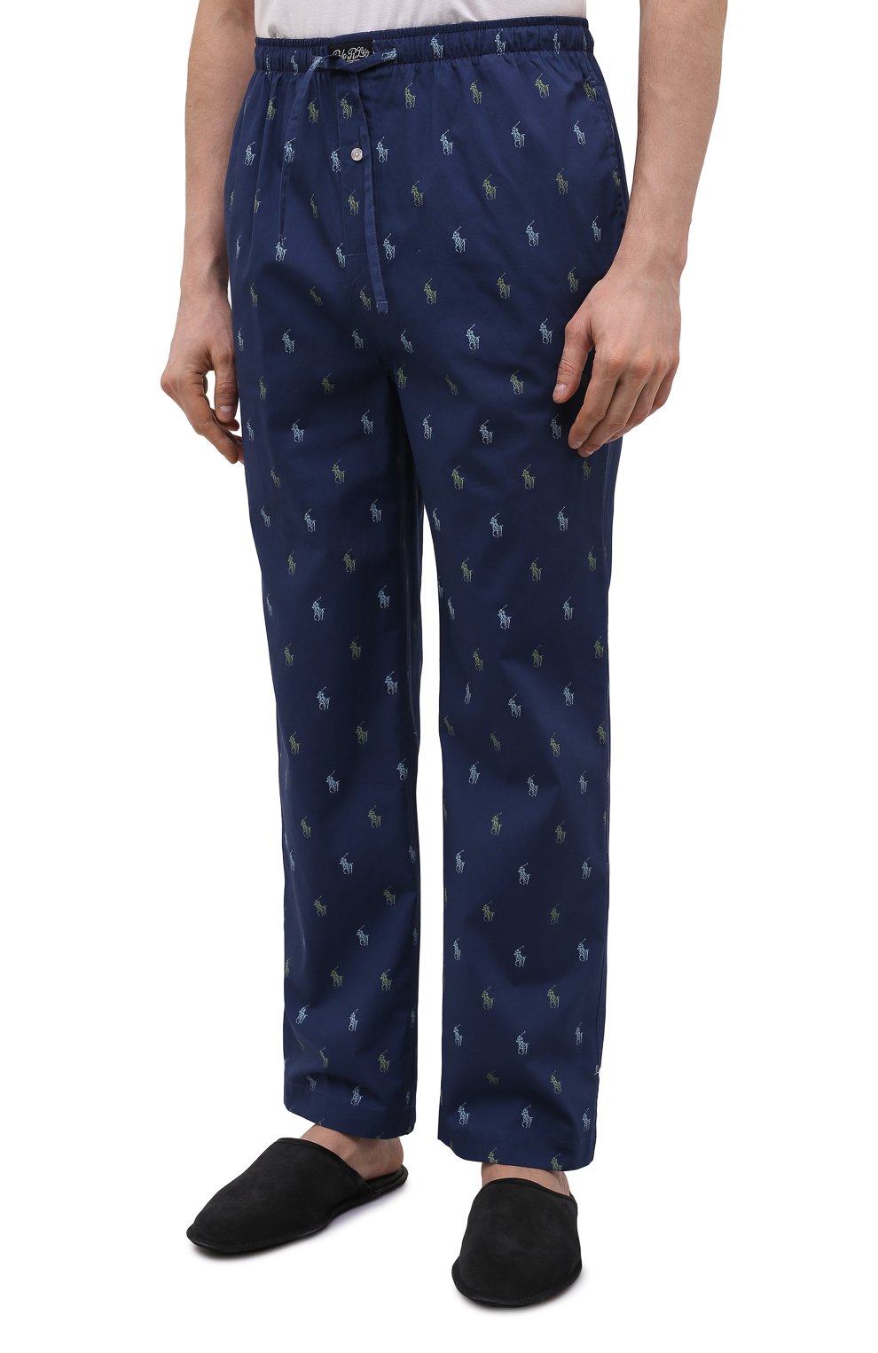 Хлопковые домашние брюки POLO RALPH LAUREN, арт. 714862799/002, фото 3