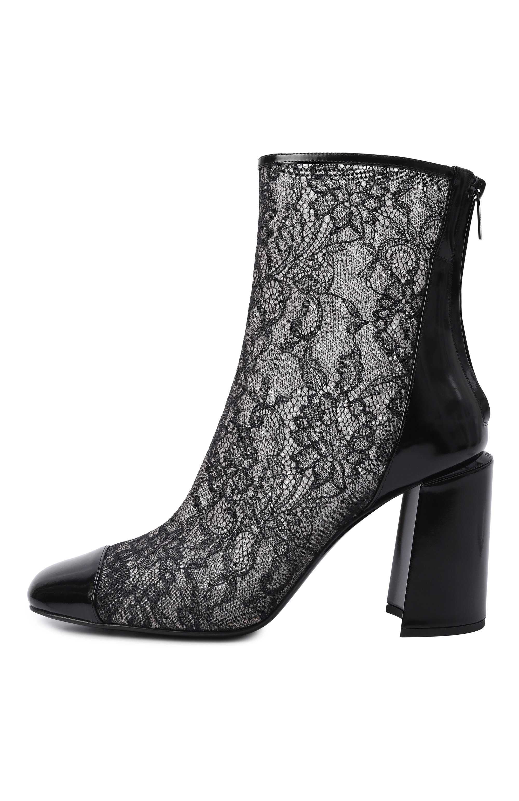 Комбинированные ботильоны kisu 85 JIMMY CHOO, арт. KISUAB85DYJ, фото 4