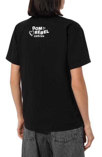 Хлопковая футболка DOMREBEL, арт. B00M B00M/T-SHIRT, фото 4