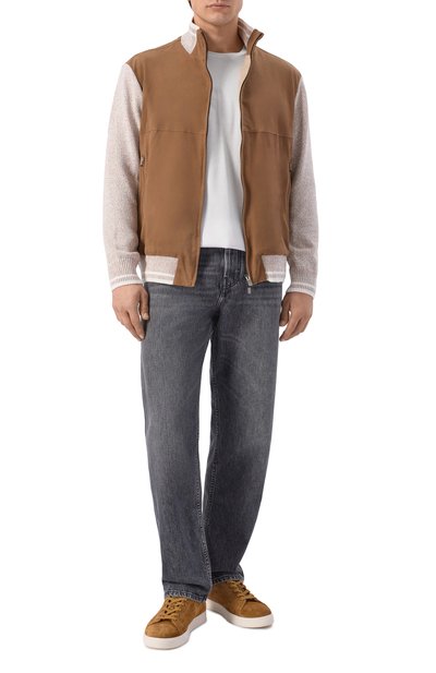 Мужская хлопковый лонгслив PAUL&SHARK, арт. 26411018