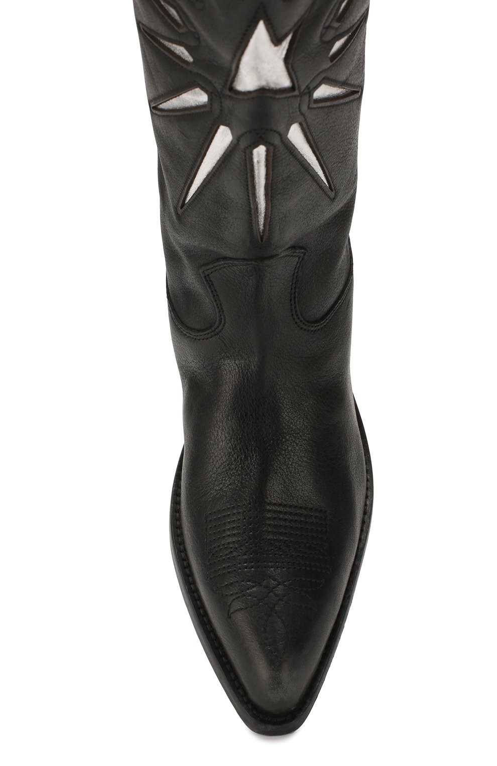 Кожаные сапоги wish star GOLDEN GOOSE DELUXE BRAND, арт. G36WS930.C4, фото 5