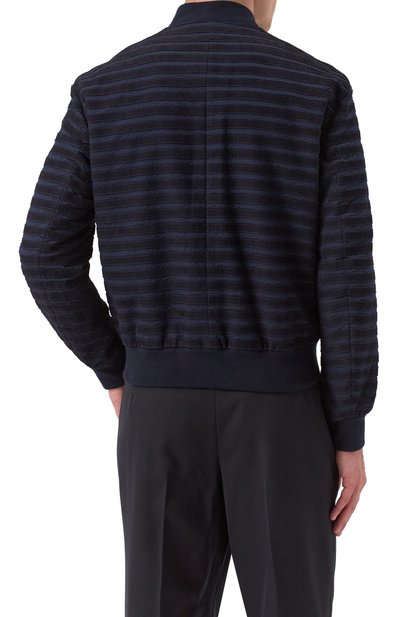 Комбинированный бомбер GIORGIO ARMANI, арт. GM001132/AF14745, фото 4