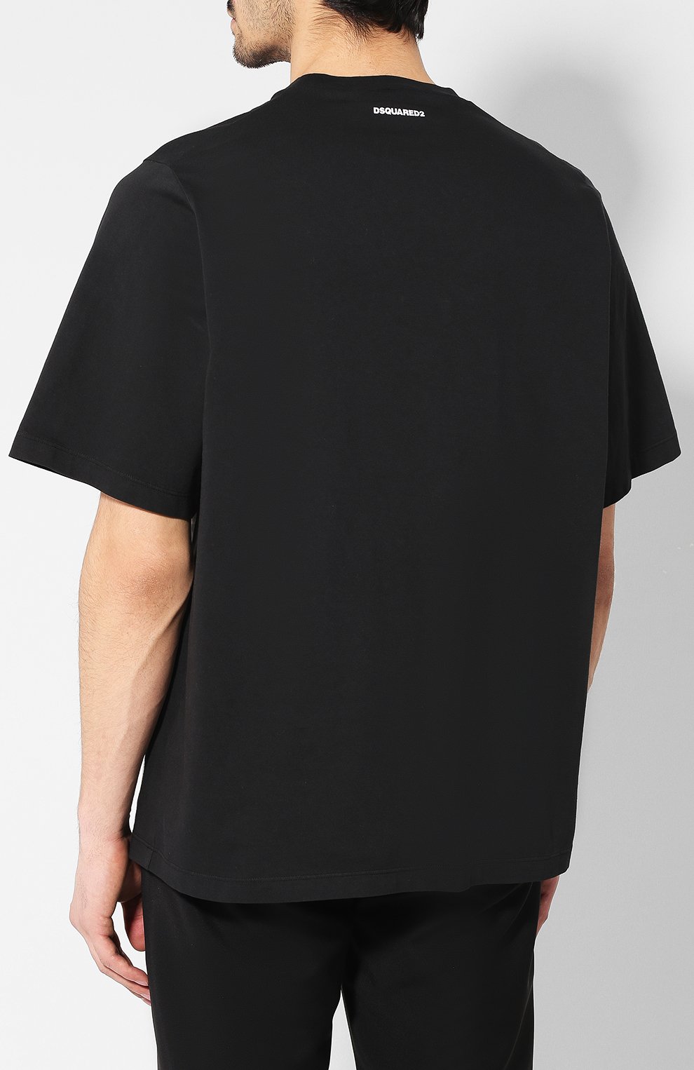 Хлопковая футболка DSQUARED2, арт. S78GD0012/S20694, фото 4