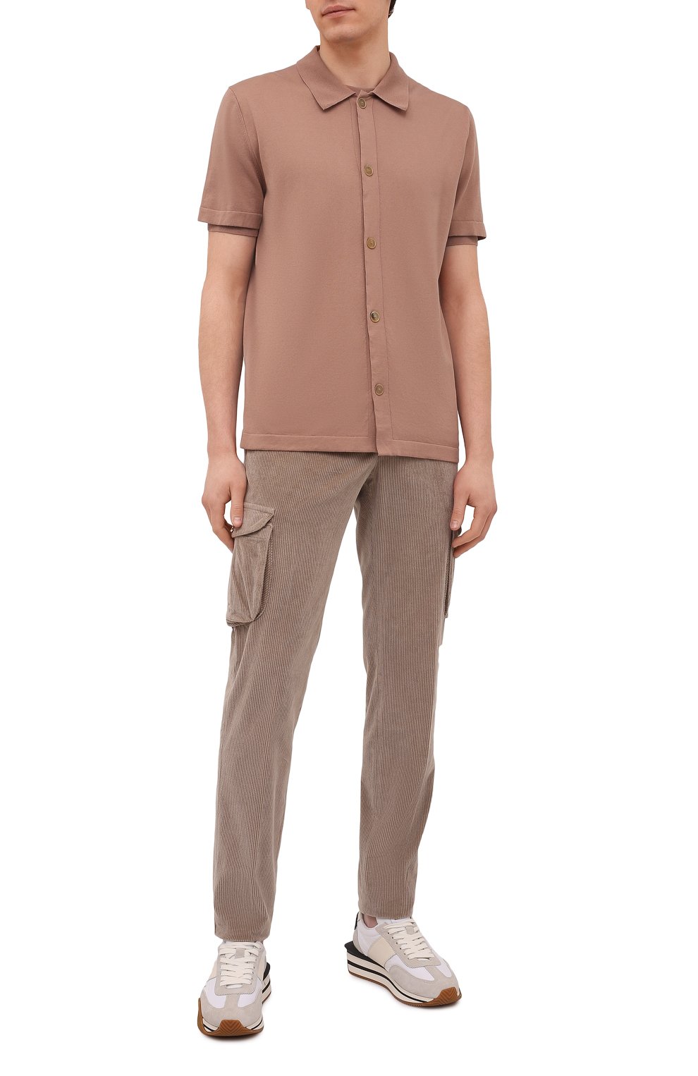 Хлопковая рубашка BRIONI, арт. UMKE0L/P1K06, фото 2