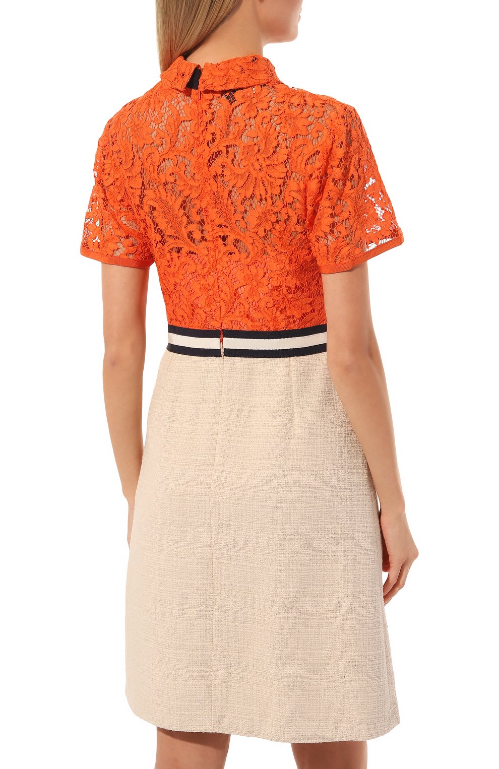 Платье из хлопка и вискозы GUCCI, арт. 569954 ZABMT, фото 4