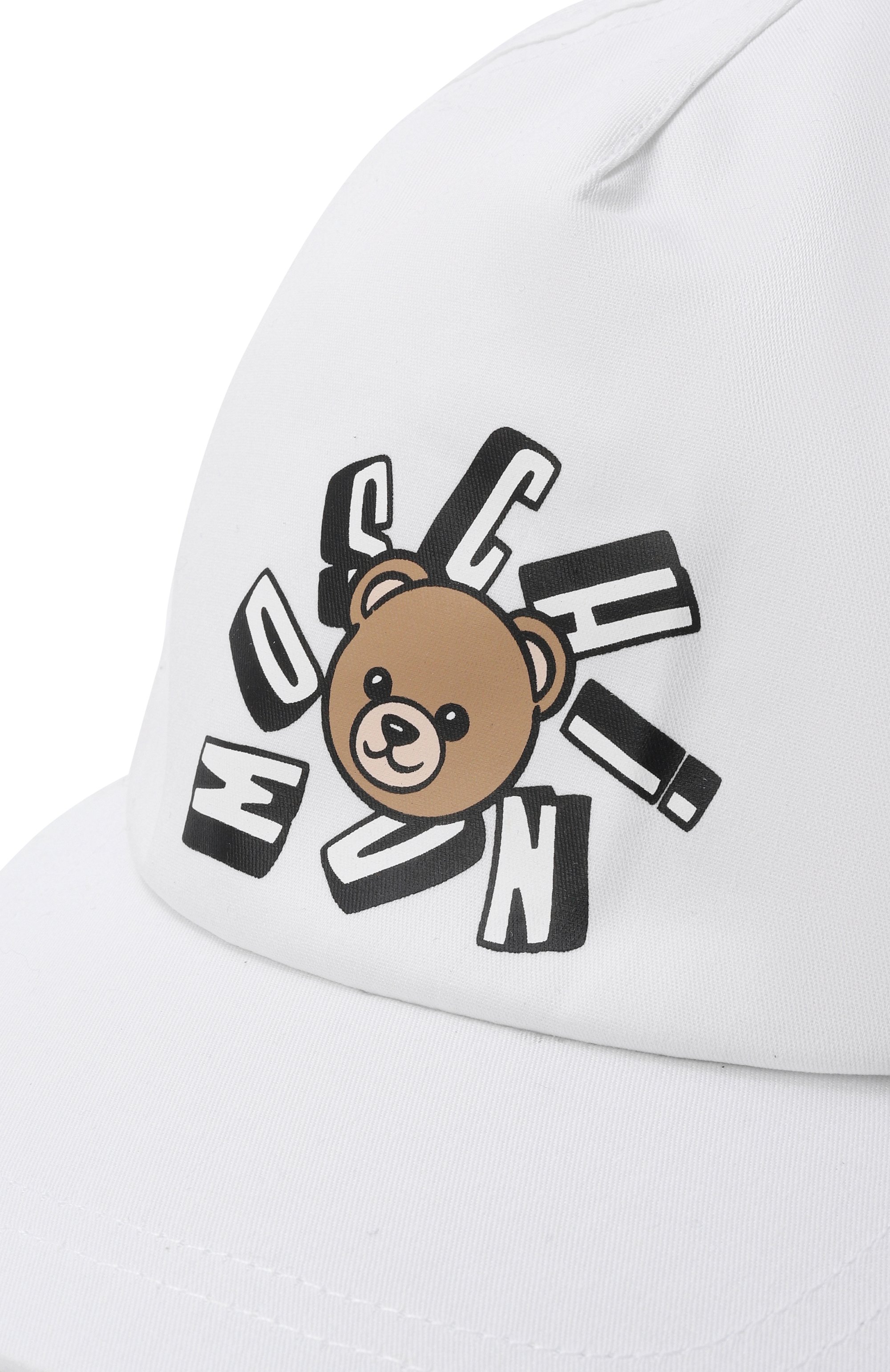 Хлопковая бейсболка MOSCHINO, арт. HVX01N/L0A00, фото 3