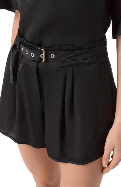 Шорты IRO черного цвета по цене 42400 руб., арт. WP30ULEX, фото 5 Шорты IRO, арт. WP30ULEX, фото 5