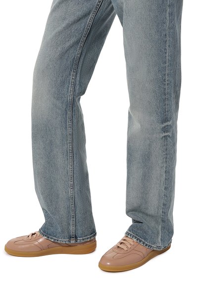 Кожаные кеды dbs oly  SANTONI, арт. WBPG61285FARKESS, фото 3