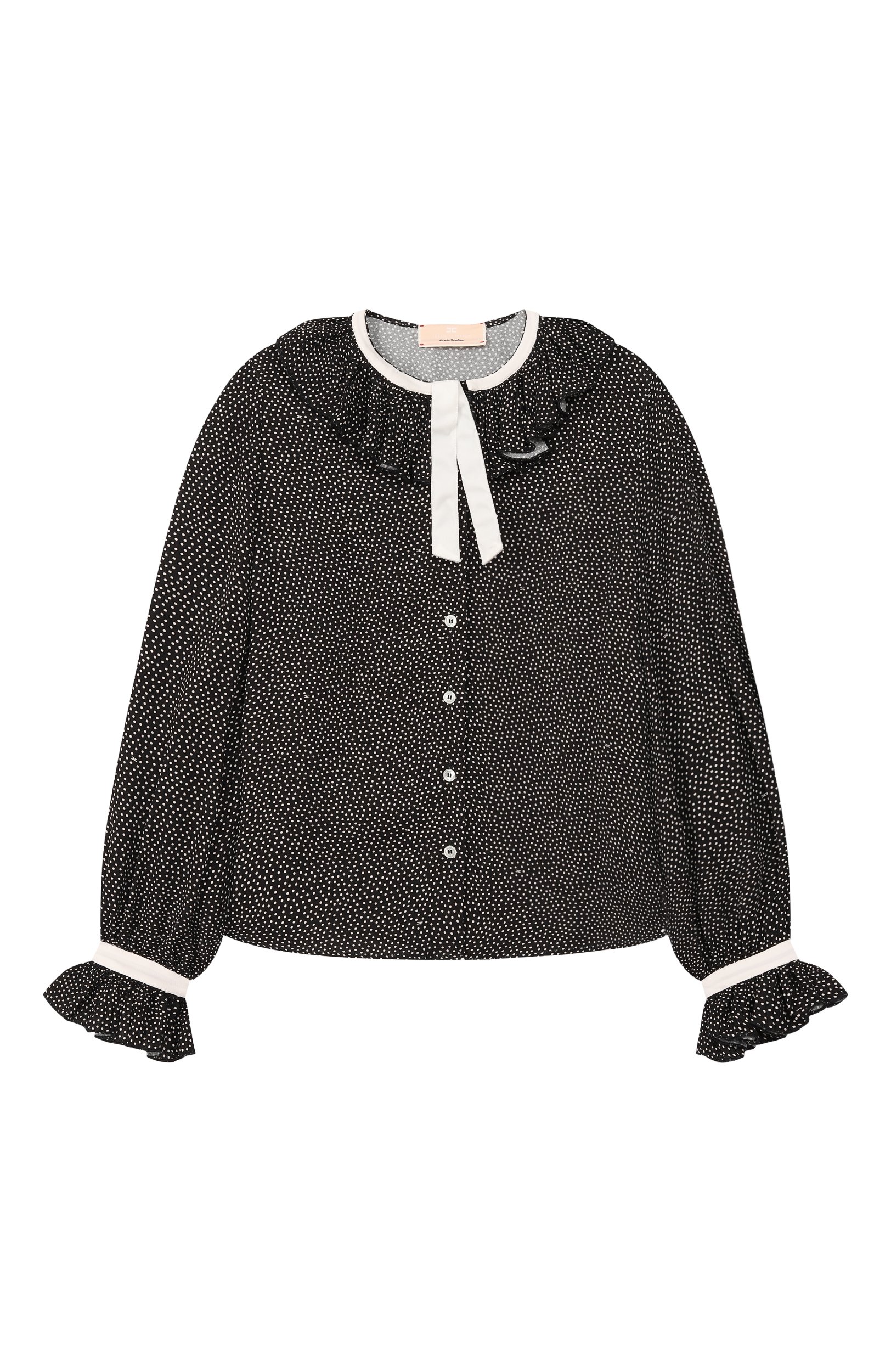 Блузка из вискозы ELISABETTA FRANCHI LA MIA BAMBINA, арт. EFCA3010/VI043_001, фото 1