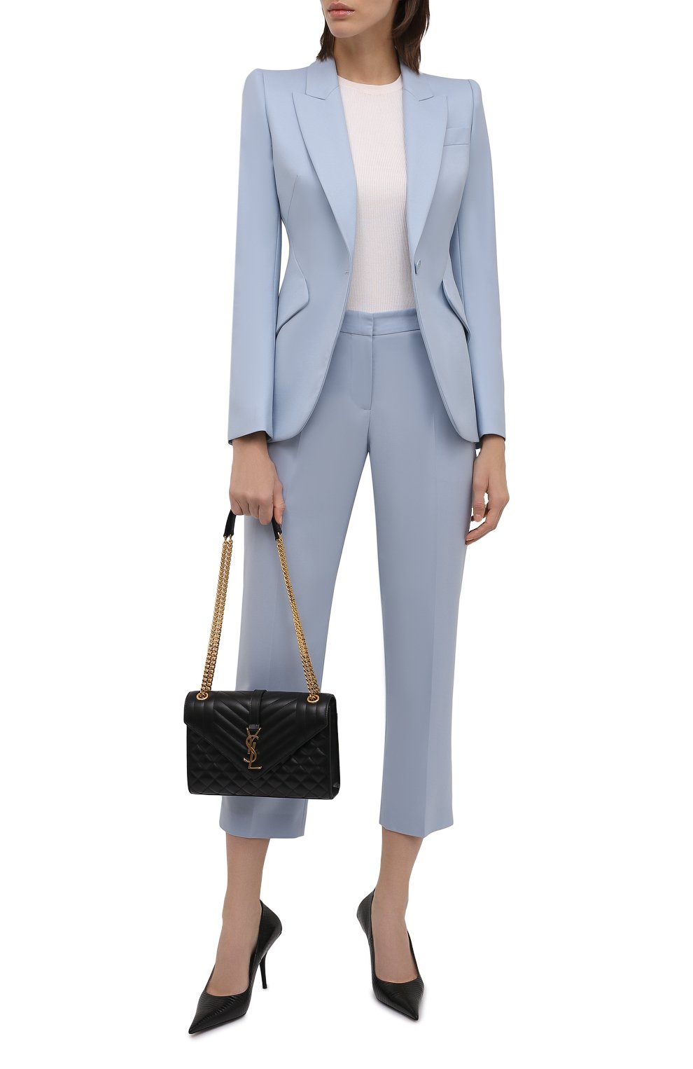 Шерстяной жакет ALEXANDER MCQUEEN, арт. 585442/QJACB, фото 2