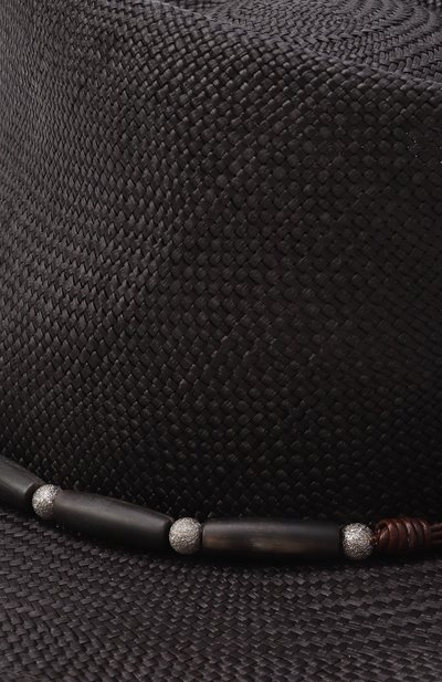 Соломенная шляпа BRUNELLO CUCINELLI, арт. MCAP91011, фото 4