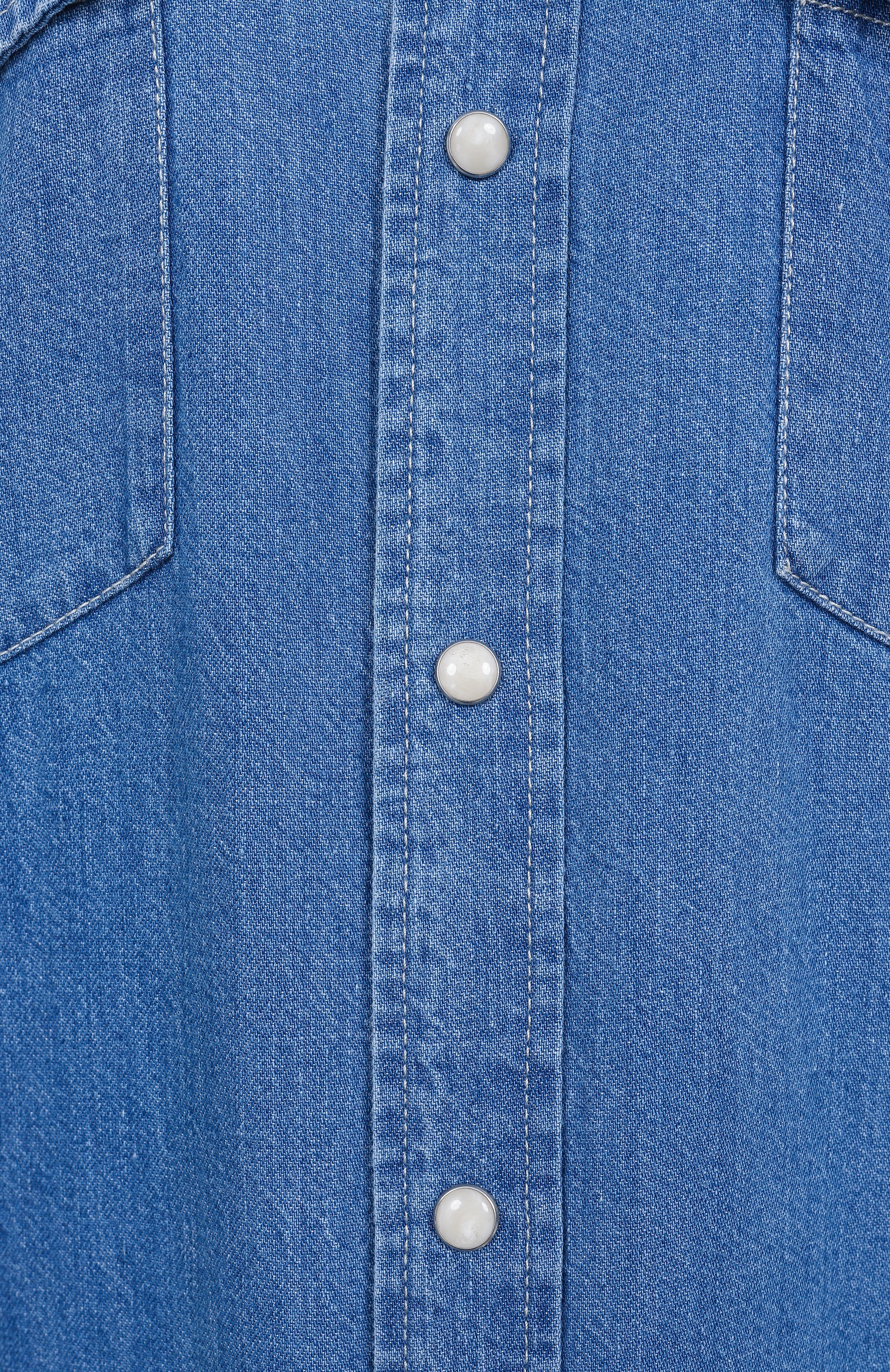 Джинсовая рубашка MOTHER, арт. 21306-350, фото 6