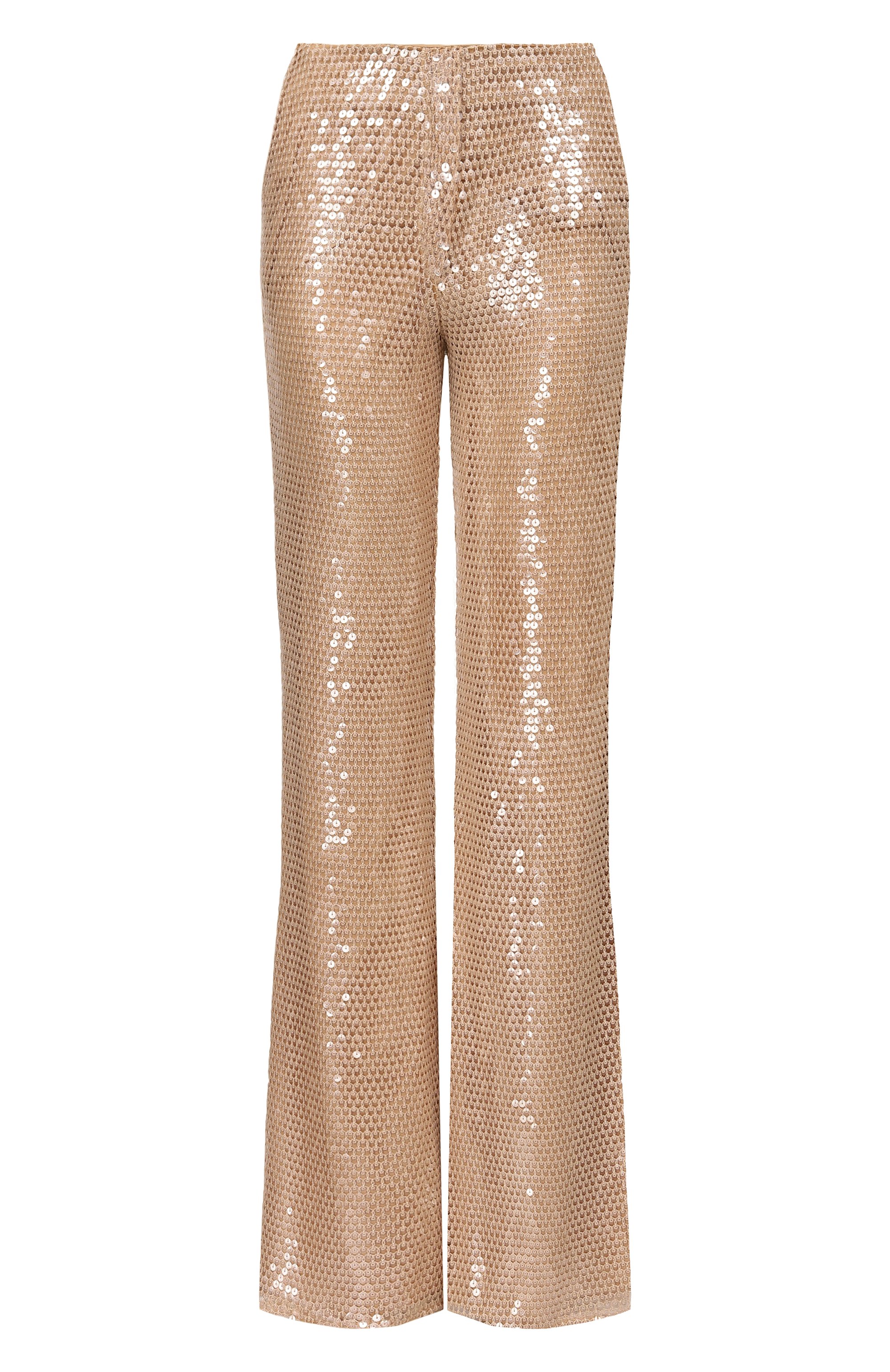 Брюки с отделкой пайетками ELIE SAAB, арт. P0048NR26/TUL03, фото 1