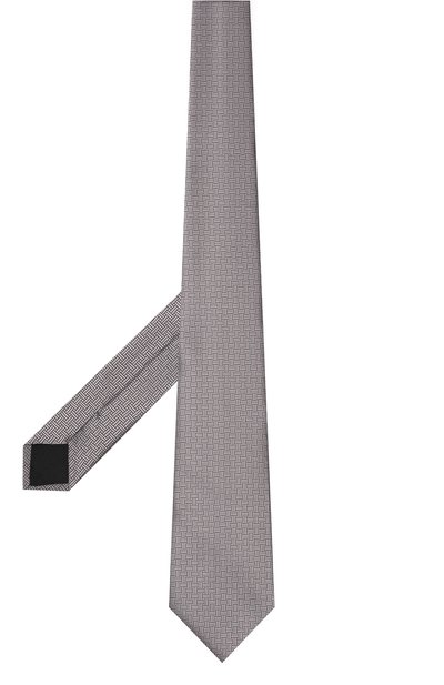 Шелковый галстук LANVIN серого цвета по цене 11150 руб., арт. 11509/TIE, фото 3 Шелковый галстук LANVIN, арт. 11509/TIE, фото 3