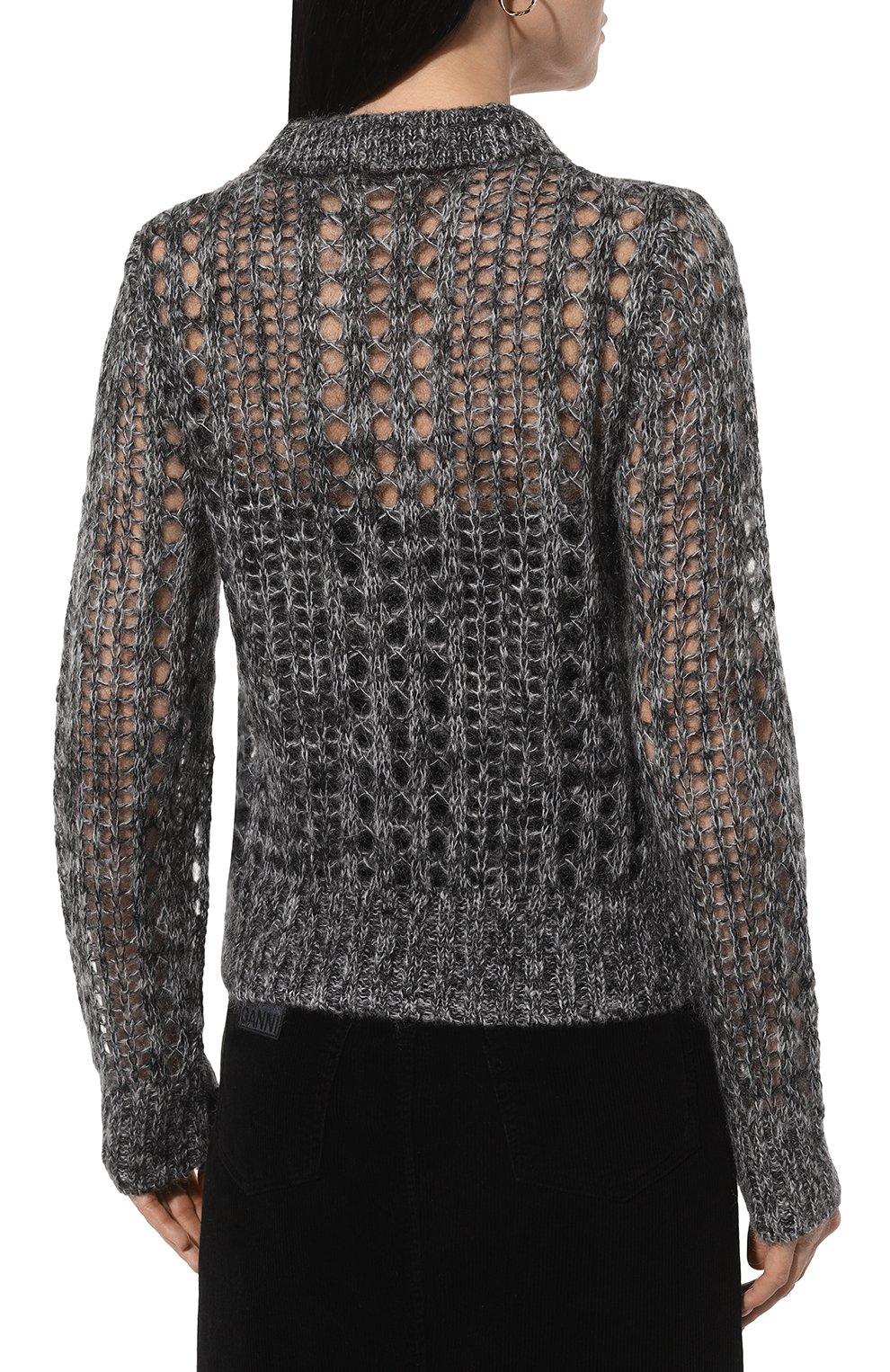 Шерстяное поло GANNI, арт. K2119, фото 4