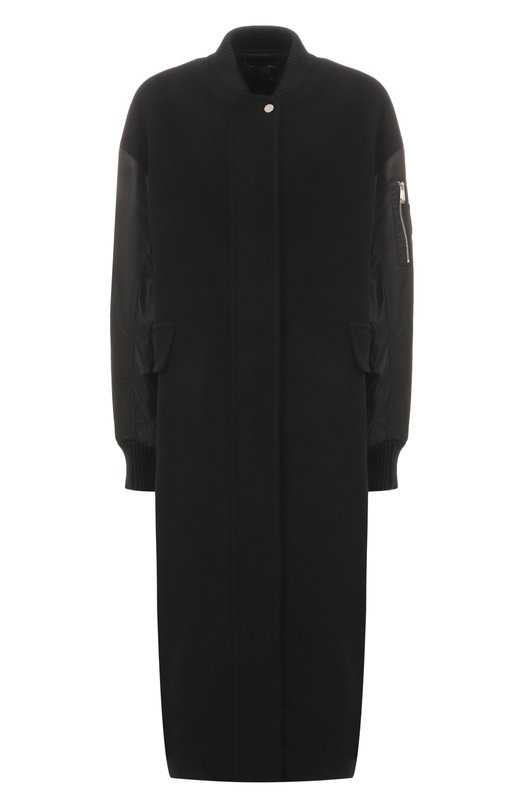 Шерстяное пальто Pinko 105640/A2SL Чёрный 105640/A2SL