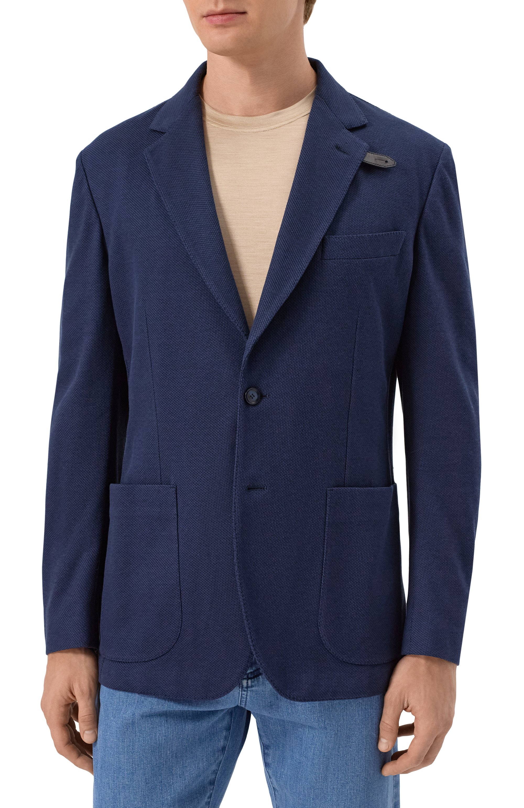 Пиджак из шелка и хлопка BRIONI, арт. UJRQ0L/PB610, фото 4