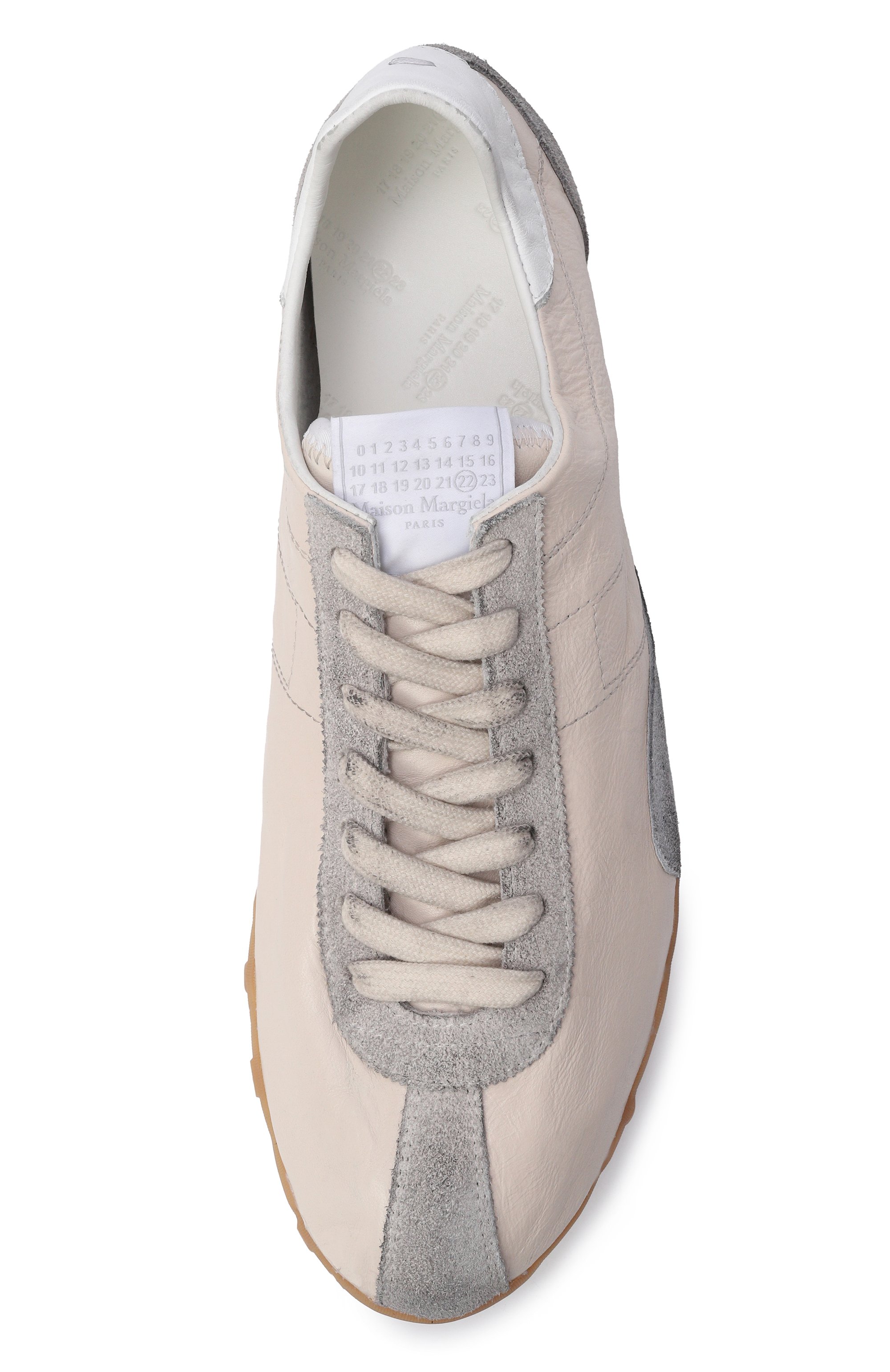 Кожаные кеды sprinter MAISON MARGIELA, арт. S57WS0515/P7383, фото 5