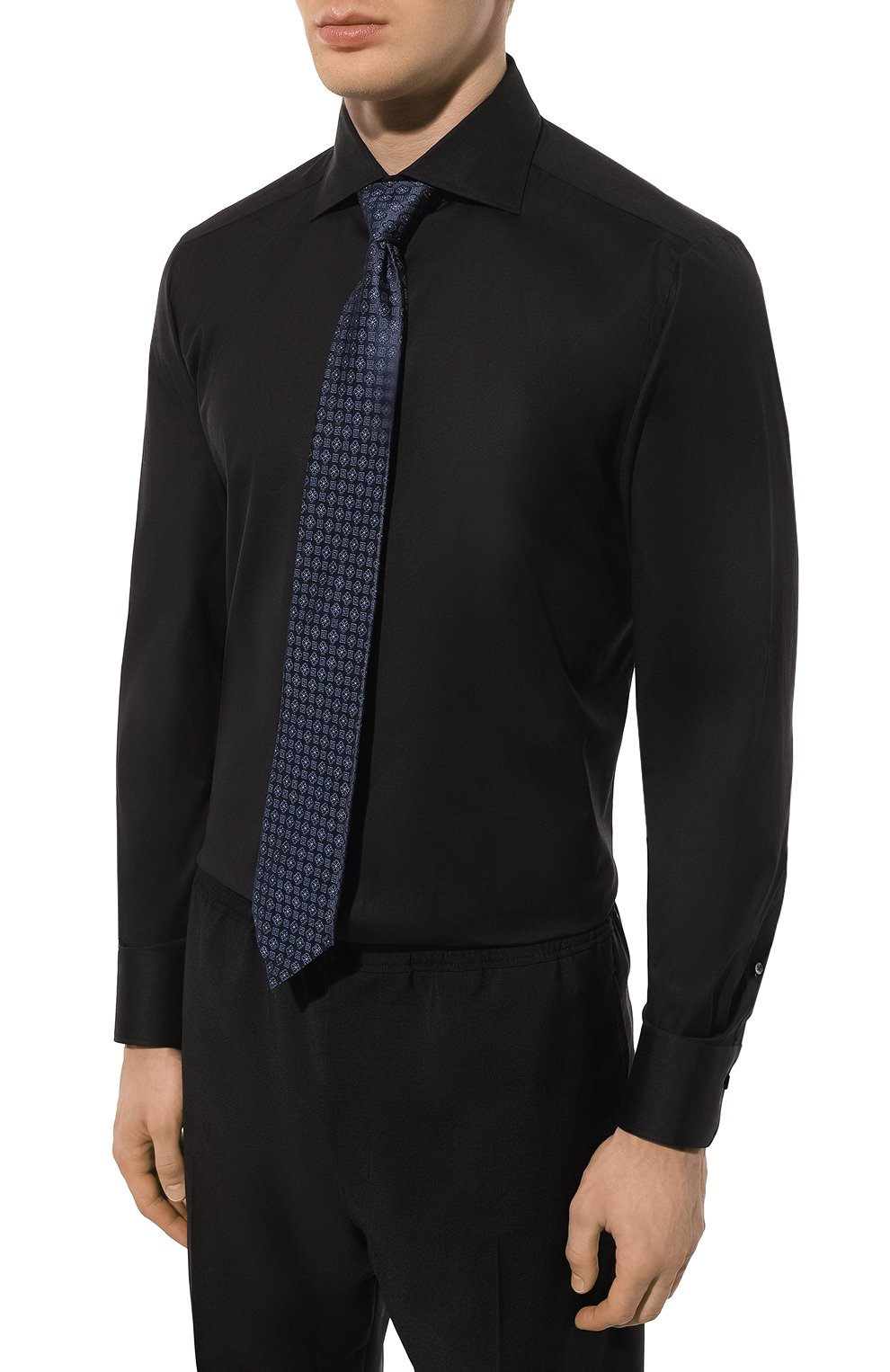 Хлопковая сорочка ZEGNA, арт. 704104A7/9MS0BA, фото 4