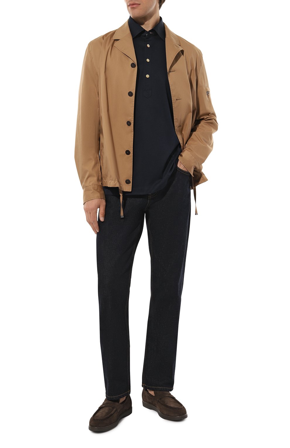 Хлопковое поло KITON, арт. UMC012H08629, фото 2