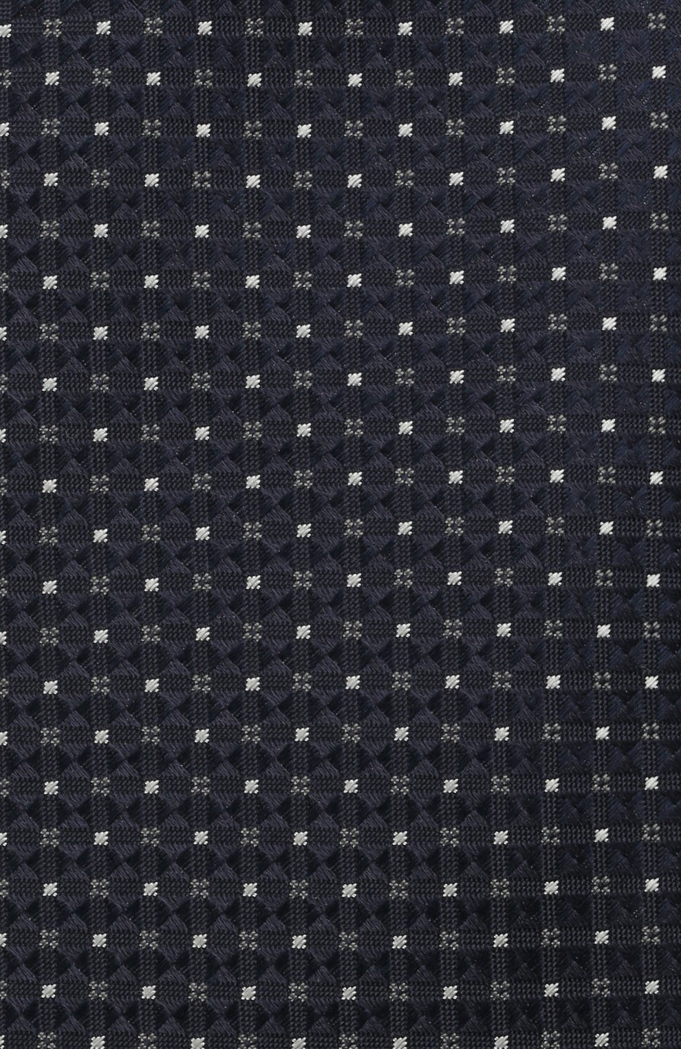 Шелковый галстук CANALI темно-синего цвета по цене 11500 руб., арт. 18/HJ03245, фото 3 Шелковый галстук CANALI, арт. 18/HJ03245, фото 3
