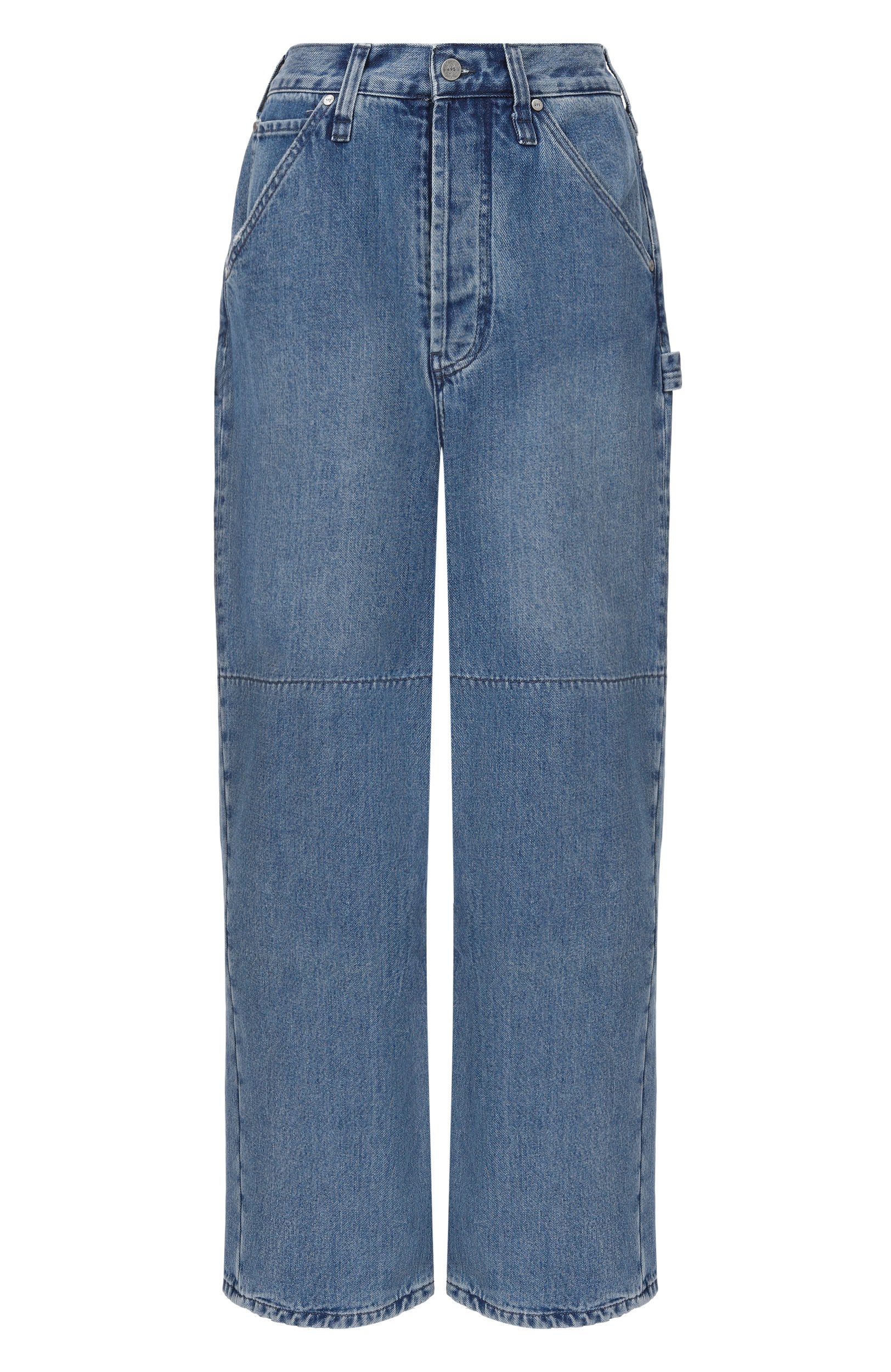 Джинсы all eyez 495 DENIM синего цвета по цене 16000 руб., арт. 949523/JU3B, фото 1 Джинсы all eyez 495 DENIM, арт. 949523/JU3B, фото 1