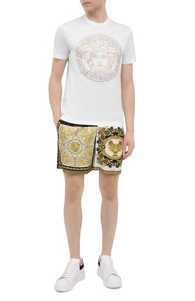 Шелковые шорты VERSACE, арт. A84097/1F00719, фото 2