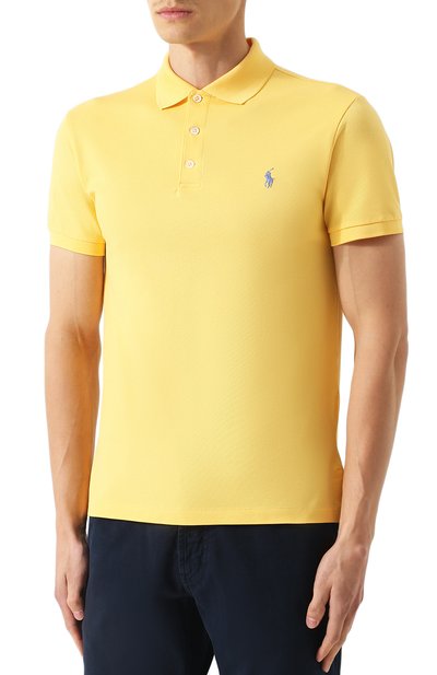Хлопковое поло POLO RALPH LAUREN, арт. 710541705, фото 3