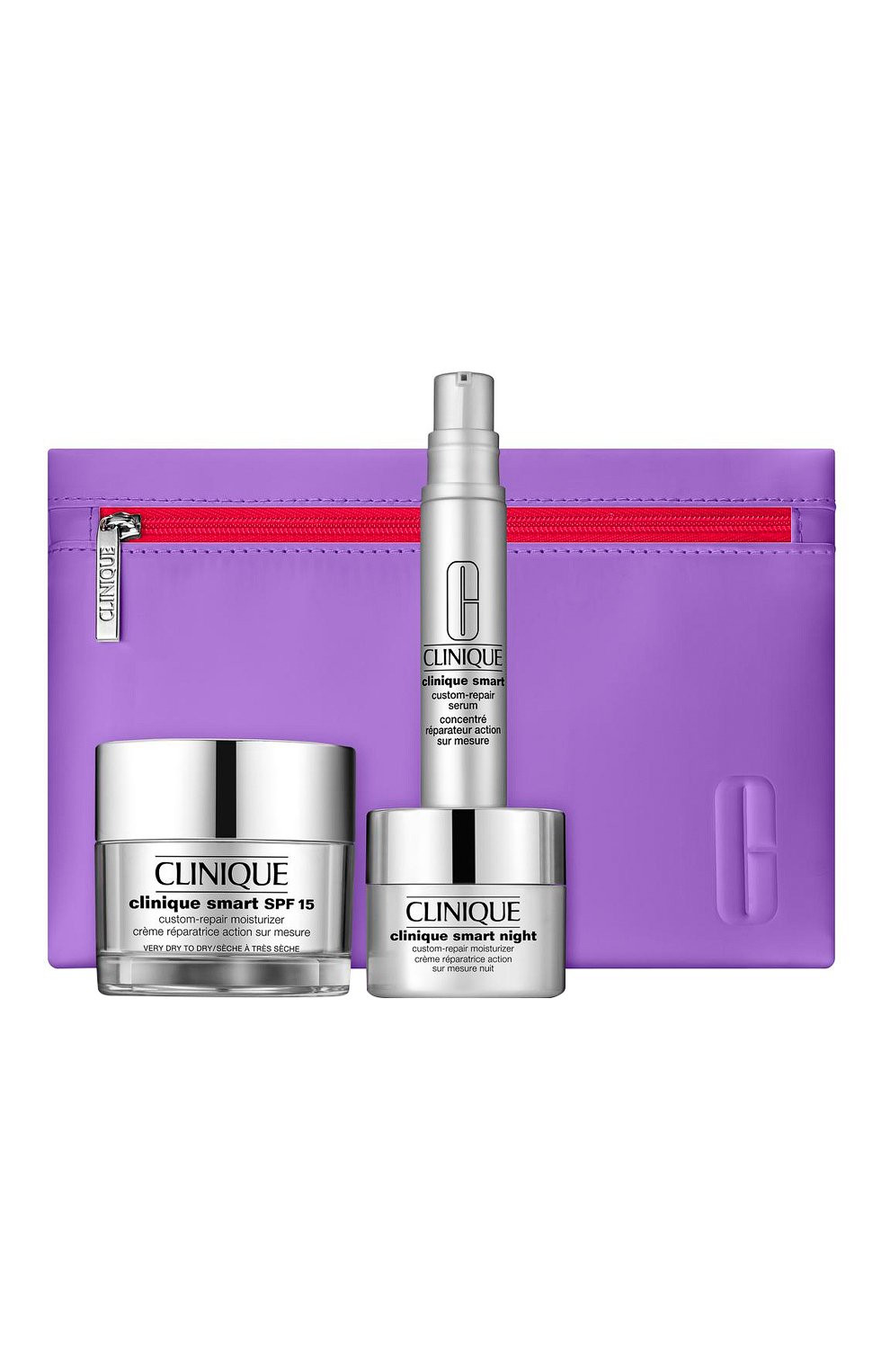 Набор для восстановления кожи лица smart & smooth set (10+15+50ml) CLINIQUE, арт. KT0J-Y0, фото 1