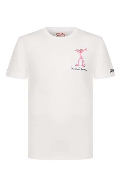 Мужская хлопковая футболка MC2 SAINT BARTH, арт. STBM TSHIRT MAN/05390H