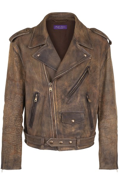 Кожаная косуха с поясом RALPH LAUREN, арт. 790692704, фото 1