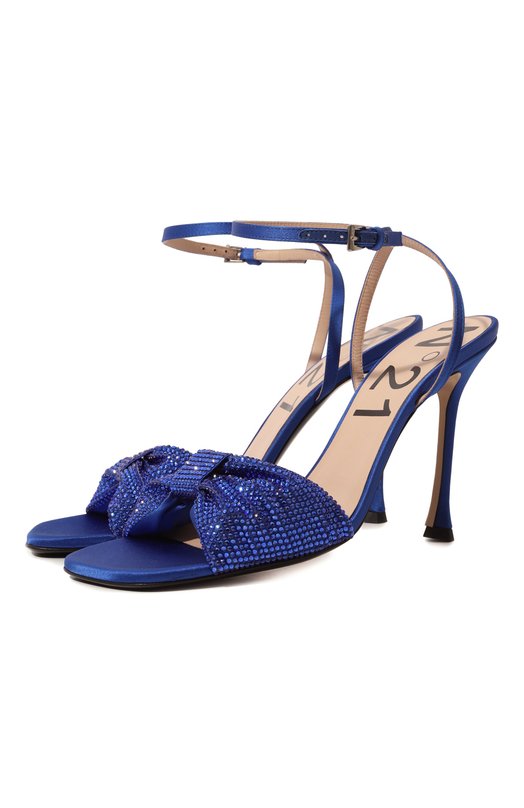 

Текстильные босоножки N21, Синий